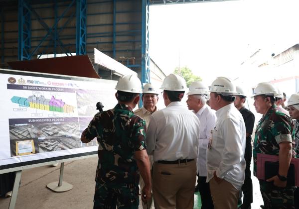 Modernisasi 41 Kapal TNI, Prabowo: Kekuatan Maritim Indonesia akan Diperhitungkan