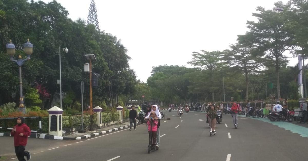 Warga Tangerang Usulkan Kawasan Puspemkab Jadi Lokasi Car Free Day Tiap Minggu