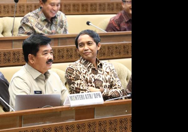 Rapat Kerja Bersama Komisi II DPR RI, Menteri ATR/Kepala BPN Laporkan Tindak Lanjut Panja Pengawasan