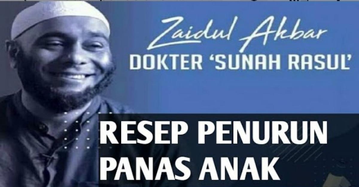 Jangan Panik! Tips Atasi Demam pada Anak dari dr Zaidul Akbar: Cukup dengan 3 Bahan Dapur, Apa Saja?
