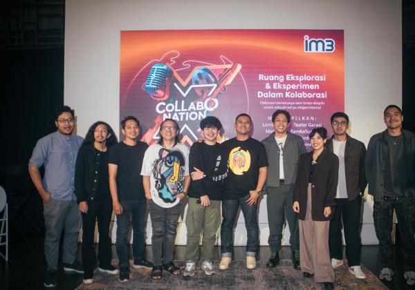 Salut! IM3 Hadirkan Collabonation X Dengan Gandeng Seniman Lintas Genre Indonesia