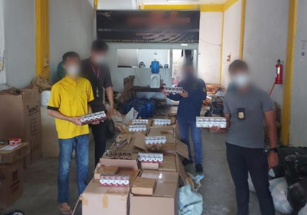 Kawal Penerimaan Negara, Bea Cukai Sita Ratusan Ribu Batang Rokok Ilegal
