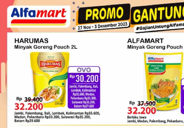 Katalog Promo Gantung Alfamart 2-3 Desember 2023: Harga Minyak dan Indomie Makin Murah