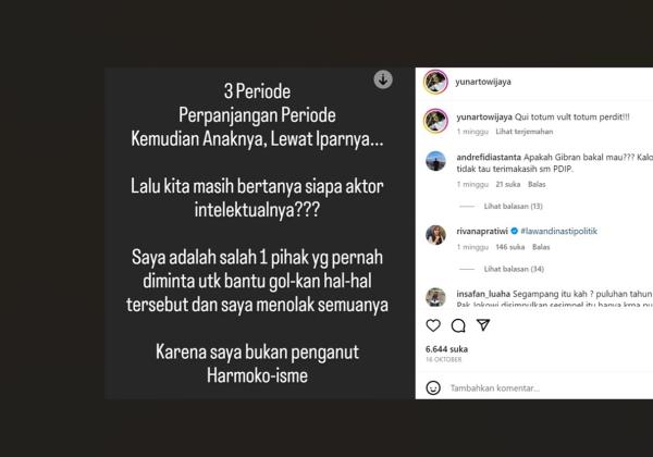 Heboh! Yunarto Wijaya Ngaku Diminta Golkan 3 Periode: Kemudian Anaknya, Iparnya, Masih Bertanya Siapa Aktor Intelektualnya?