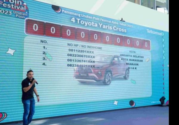 Telkomsel Poin Umumkan Pemenang, Hadiah Berupa Mobil BMW, Motor hingga Ponsel Mewah