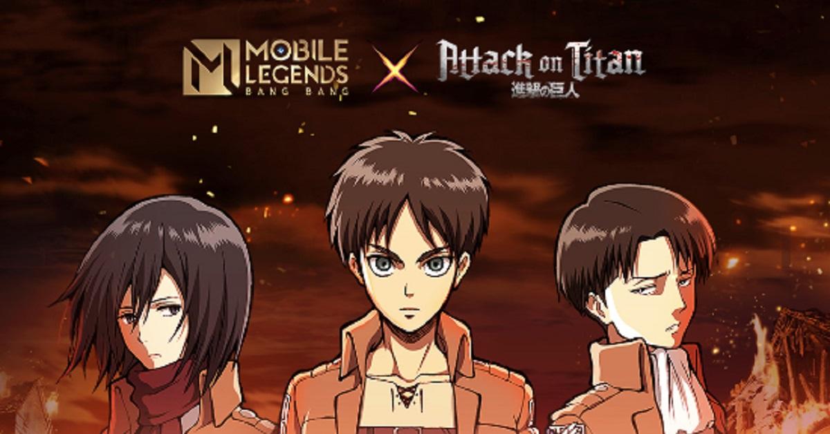 Kolaborasi Mobile Legends X Attack on Titan Rilis 23 Januari 2024, Ayo Dapatkan Skin Eren, Mikasa, dan Levi