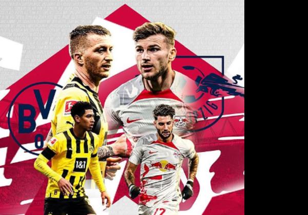 Link Live Streaming Bundesliga 2022/2023: Borussia Dortmund vs RB Leipzig