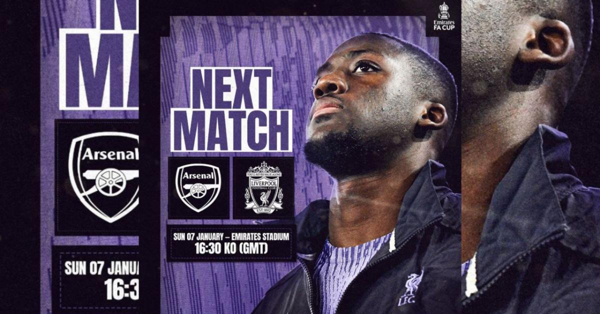 Big Match Piala FA: Arsenal vs Liverpool 7 Januari 2024, Prediksi, H2H Serta Live Streaming