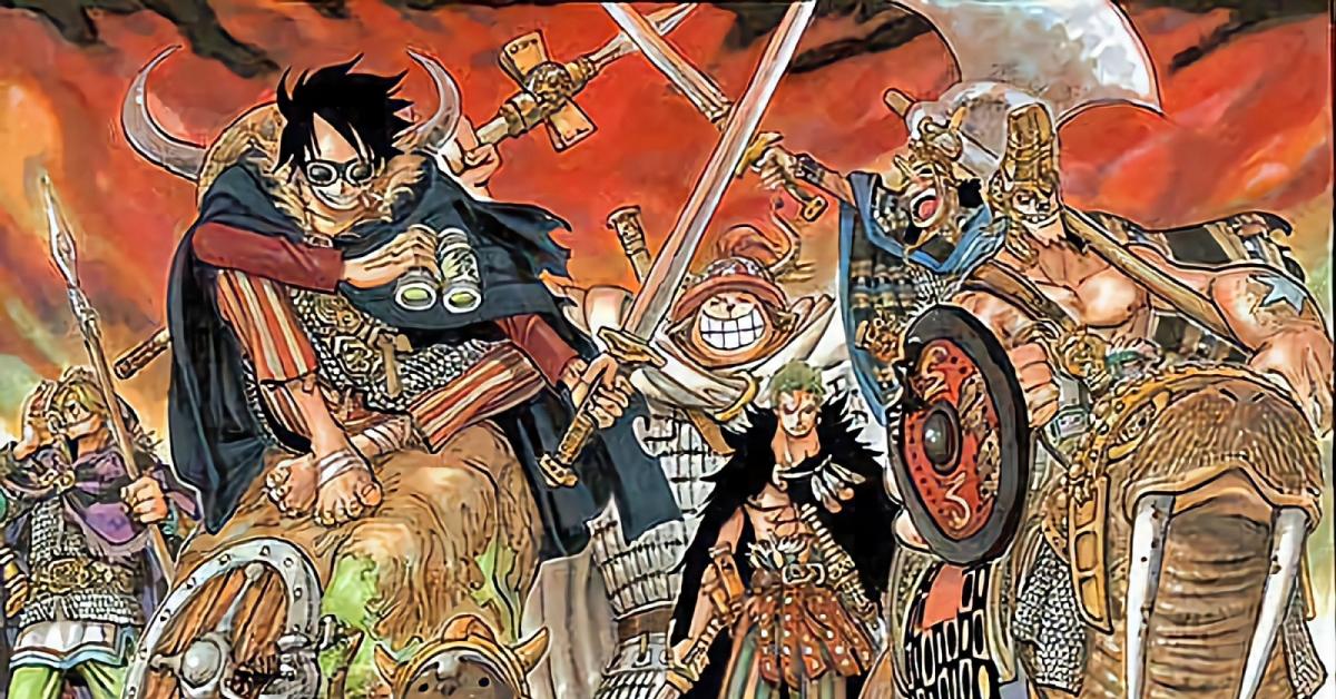 Spoiler One Piece 1090: Misi Pelarian Kru Topi Jerami dari Kejaran Admiral Kizaru dan Saturn