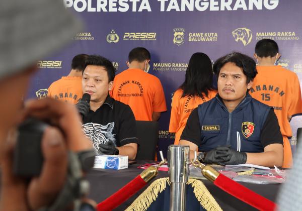 Satreskrim Polresta Tangerang Ungkap Kasus Penipuan Plastik Gilingan Bernilai Ratusan Juta