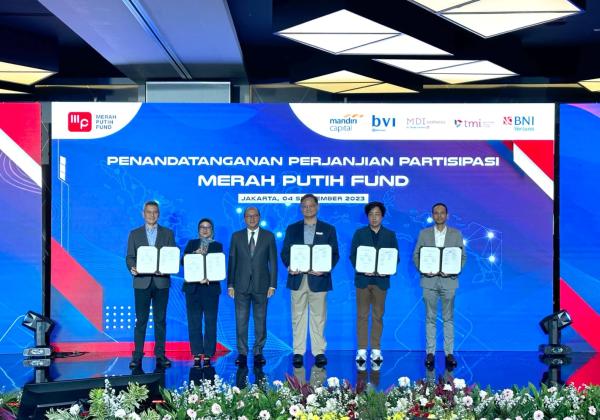 Partisipasi TelkomGroup Dukung Pendanaan Startup Nasional melalui Peresmian Merah Putih Fund