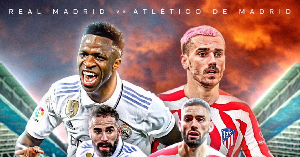 Link Live Streaming Liga Spanyol 2022/2023: Real Madrid vs Atletico Madrid