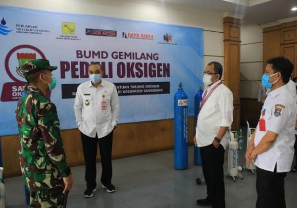 Covid-19 di Kabupaten Tangerang Mengganas! Stok Obat dan Tabung Oksigen Aman