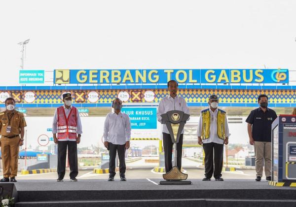 Target Jokowi Dari Pengoperasian Tol Cibitung-Cilincing dan Serpong-Balaraja Seksi 1