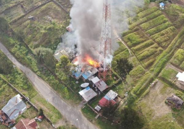 KKB Tembak Warga Penjaga Kios dan Bakar Bangunan di Ilaga Kabupaten Puncak Papua Tengah