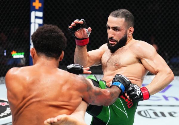 Hasil UFC 288: Berlangsung Alot! Belal Muhammad Cuma Menang Angka dari Gilbert Burns yang Mimisan
