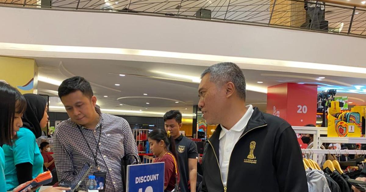 Erick Thohir Ajak Masyarakat Meriahkan FIFA U-20 World Cup 2023, BRImo Hadirkan Promo Pembelian Merchandise