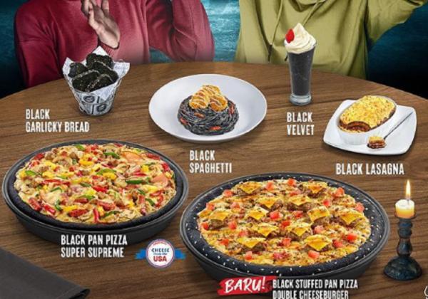  Pizza Hut Hadirkan 6 Menu Spesial Serba Hitam Per Oktober 2023, Buruan Cobain