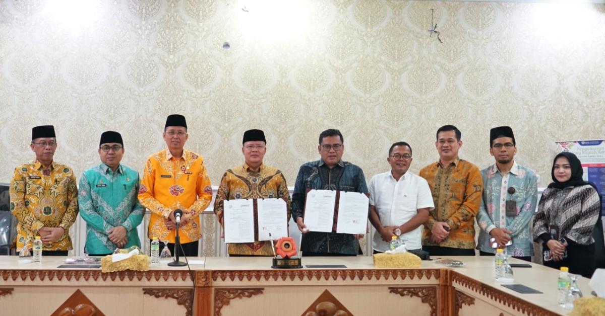 Realisasi Pajak Kendaraan Bermotor Tertinggi Nasional, Gubernur Teken Naskah Perjanjian Hibah Daerah untuk Tahapan Pemilu 