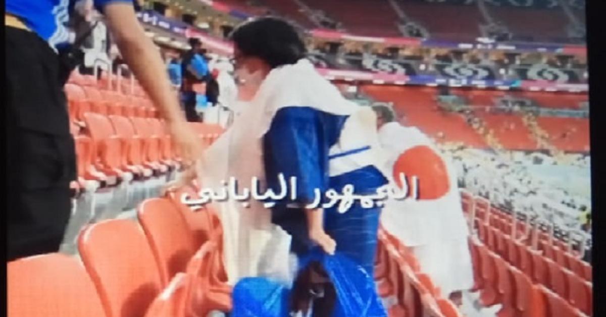 Piala Dunia 2022 Qatar, Perilaku Penonton asal Jepang di Stadion Al Bayt Al Khor Menuai Decak Kagum