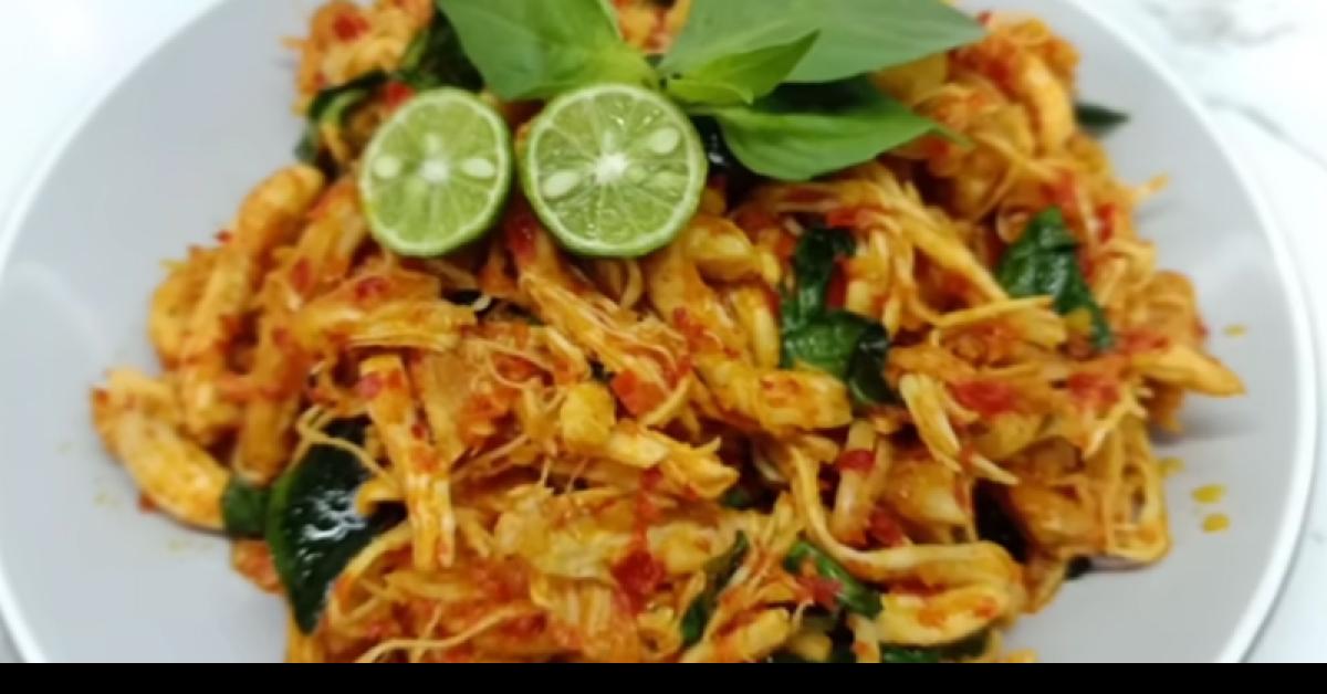 Resep Ayam Suwir Kemangi, Cocok Untuk Bekal Beraktifitas