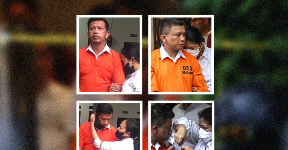 Parodi Ferdy Sambo dan Putri Candrawathi saat Tampil Mesra di Rekonstruksi Beredar di Medsos, Mirip Gak Sih?