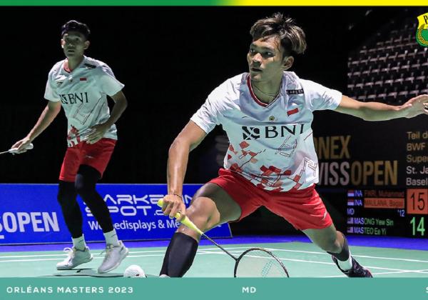 Orleans Masters 2023: Bagas/Fikri Jadi Satu-satunya Wakil Indonesia Tembus ke Final!