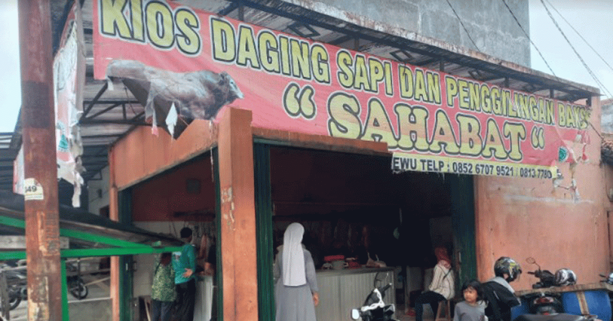 Harga Daging Sapi di Pasar Induk Pringsewu Mulai Turun