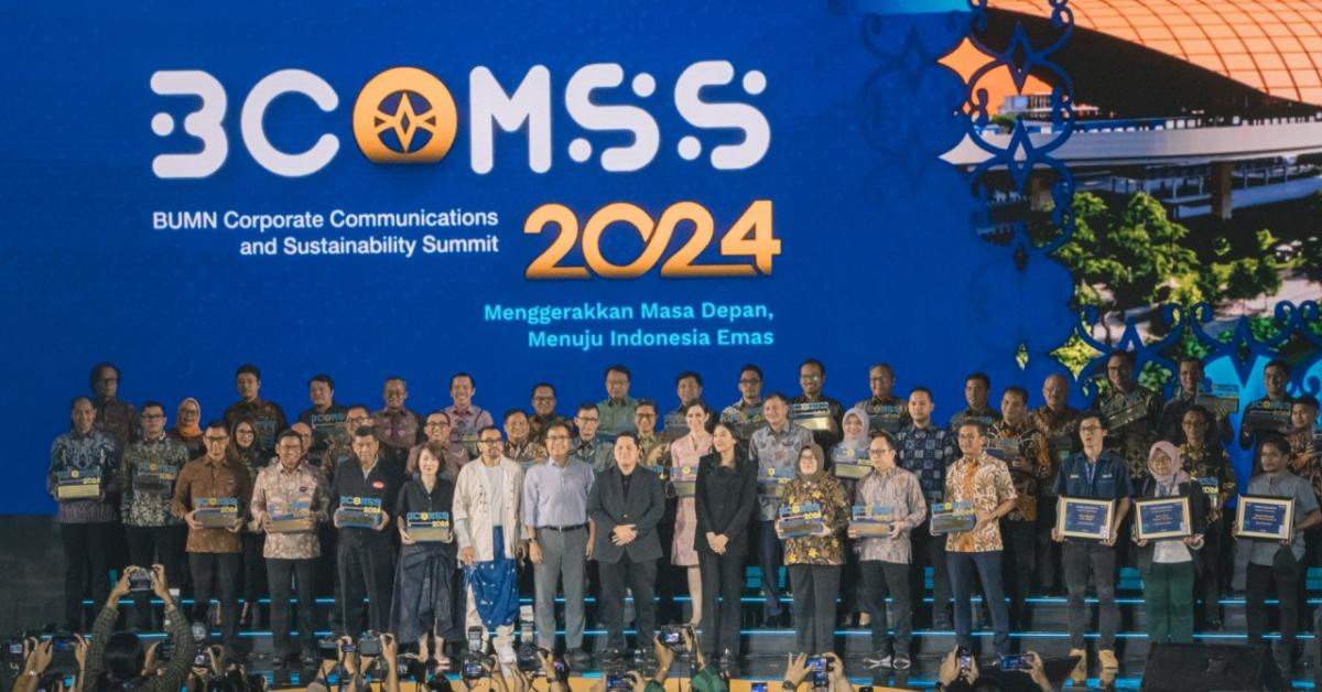 Brantas Abipraya Raih Best KIP dalam Ajang BCOMSS Tahun 2024