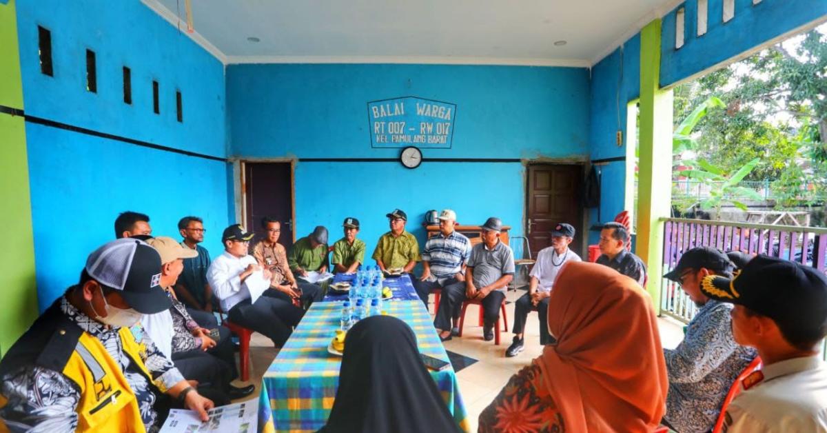 Tinjau Reni Jaya Pamulang, Pilar: Harus Total Bebas Banjir