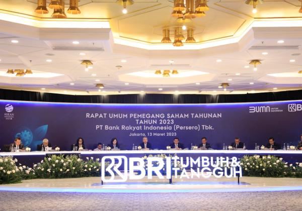 RUPST 2023: Kontribusi Nyata Untuk Negeri, BRI Bagikan Dividen Rp43,49 triliun