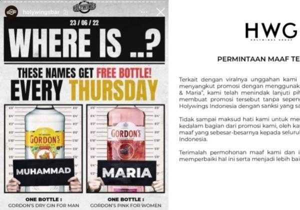 Promosi Gratis Miras Gunakan Nama Muhammad dan Maria, Polisi: Kami Lagi Proses 6 Orang Holywings Indonesia