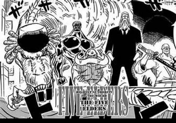 Spoiler manga One Piece bab 1117: Pertarungan antara Gorosei dan Raksasa Besi 