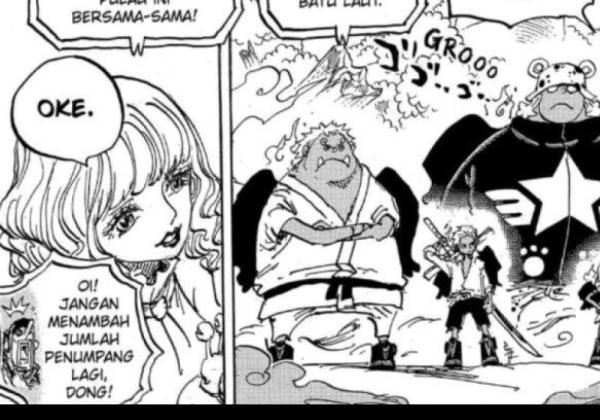 Manga One Piece Chapter 1118: Luffy dan Bonney Bersiap guna Melarikan Diri