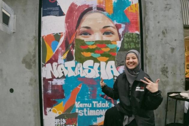 Natasha Rizky Gelar Pameran Buku Kamu Tidak Istimewa di Negara Jepang