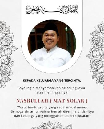 Selamat Jalan, Mat Solar: Komedian Ikonik Bajaj Bajuri Tutup Usia