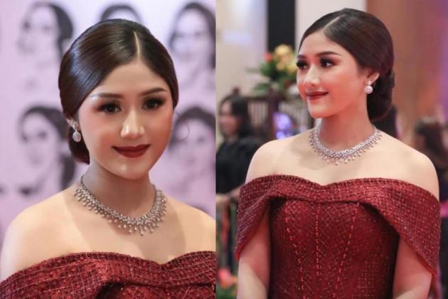 Kilau Elegan Erina Gudono di Malam Final Puteri Indonesia 2025