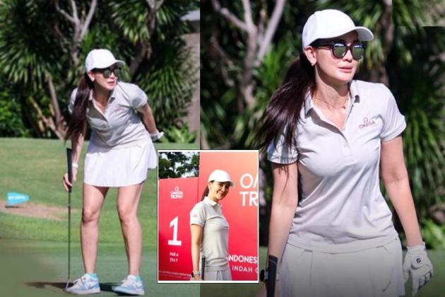 Luna Maya Curi Perhatian di ‘Ladies Indonesia Omega Trophy 2025’: Gaya Stylish dan Semangat Kompetitif