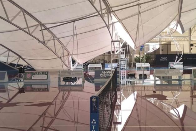 Atap Lapangan Padel di Jakarta Barat Ambruk, Sejumlah Artis Nyaris Jadi Korban