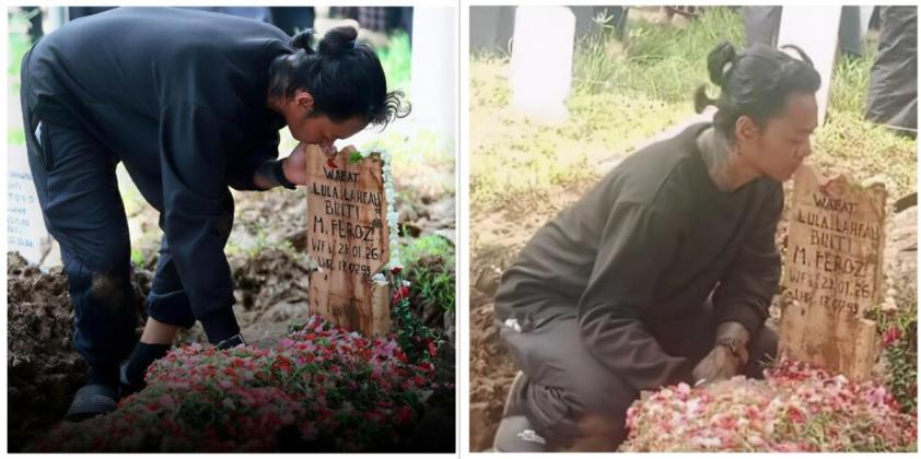 PATAH HATI REZA ARAP: Sayang... Bisikan Terakhir di Pusara Lula Lahfah