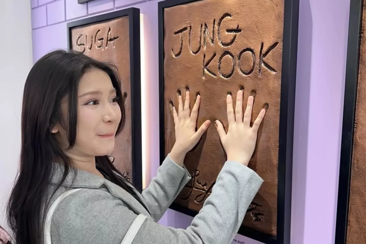 Tiara Andini Lebaran di Korea, Rela Jauh dari Keluarga Demi Nonton Comeback BTS