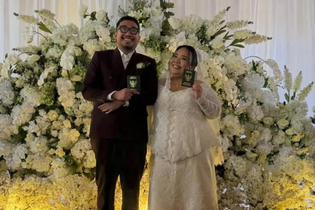 Kabar Bahagia !! Gita Bhebhita Resmi Menikah, Rekan Komika Ikut Meriahkan