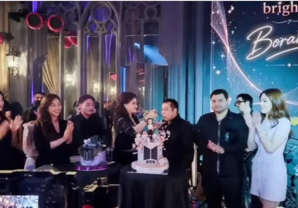 Publik Geger! Intip Gaya Setya Novanto Pesta Ultah Bertema K-Pop BTS yang Langsung Viral