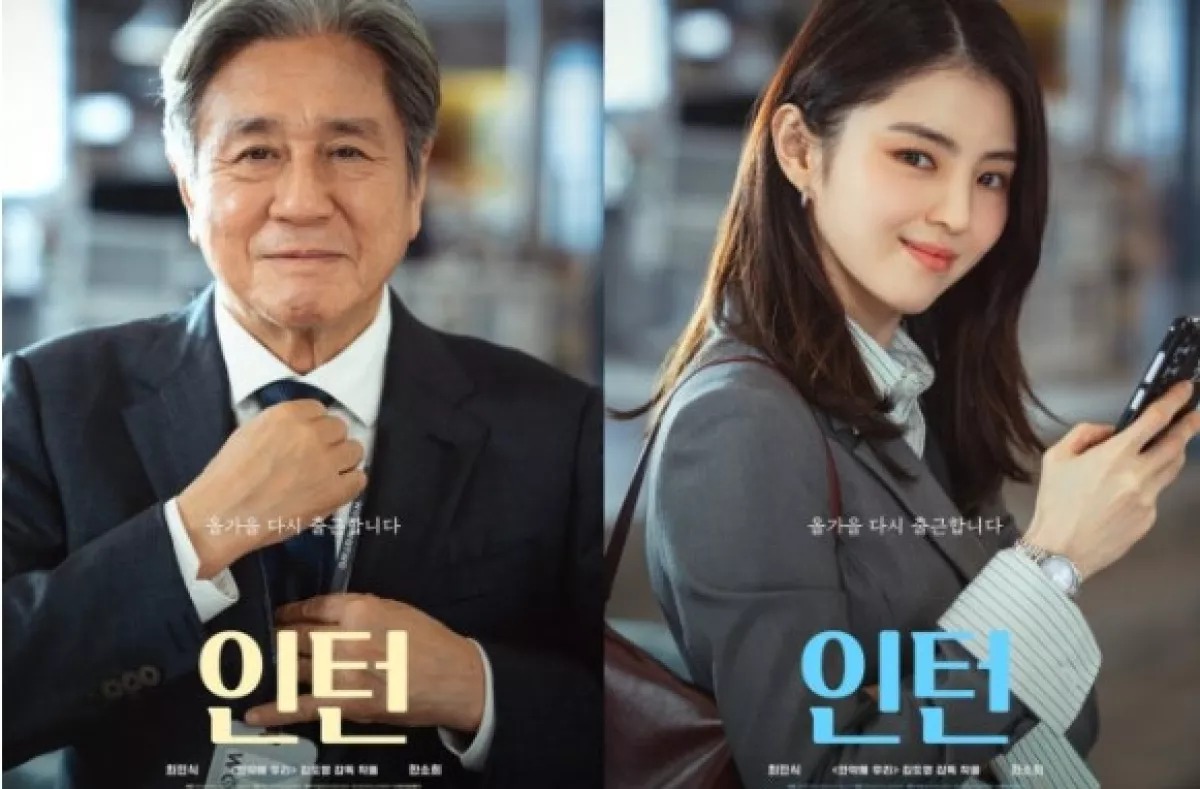 Film 'Intern' Dibintangi Choi Min-sik dan Han So-hee Duduki Peringkat 1 Penjualan Tiket pra-rilis Film Korea