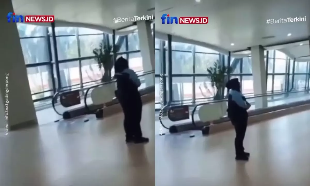 Horor! Petugas Cleaning Service di Bandara Soekarno-Hatta Kesurupan Arwah Penunggu 