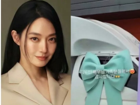 Keluarga Mertua Hadiahkan sebuah Truk Kopi ke Lokasi Syuting Shin Min-ah