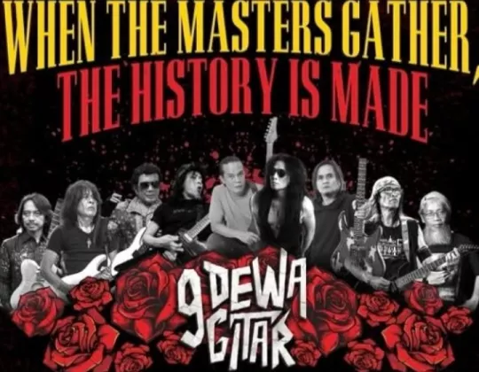 9 Dewa Gitar Indonesia Tantang Guns N' Roses, Gimana Beli Tiketnya?