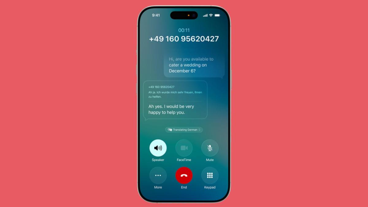 Apple Hadirkan Live Translation di iOS 26: Bisa Terjemahkan Bahasa Asing secara Real-time