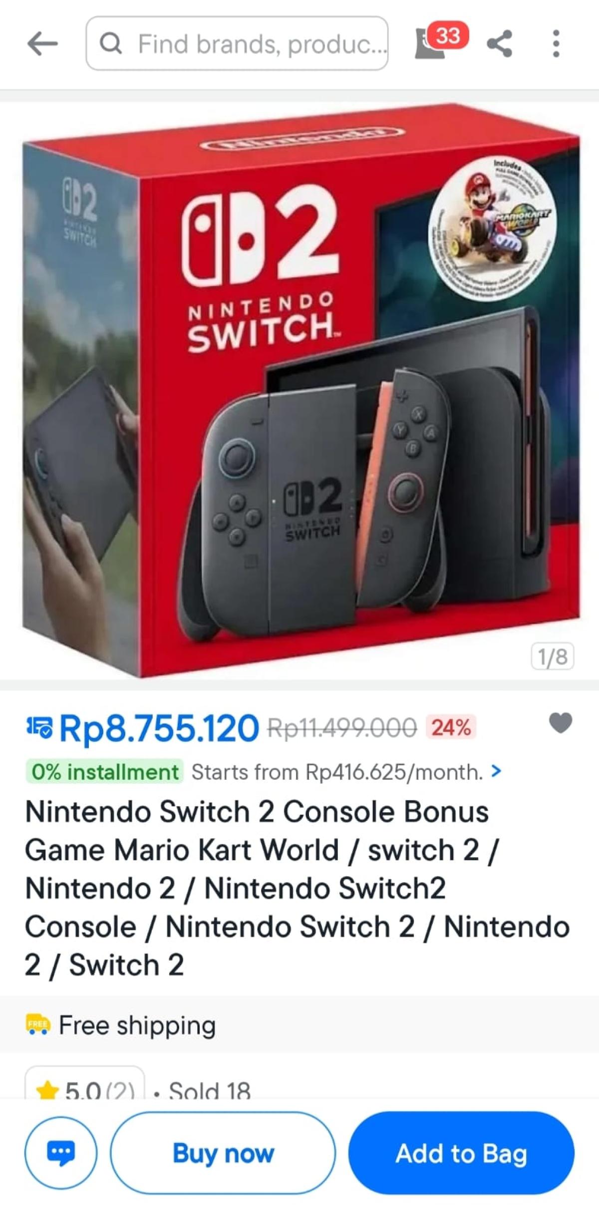 Cara Beli Nintendo Switch 2 Seharga Cuma Rp8,7 Juta: Bundle Mario Kart World