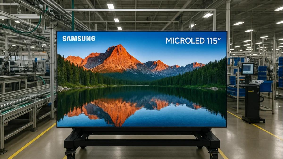 Samsung Mulai Produksi TV RGB MicroLED 115 Inci, Tantang LG dan TCL di Segmen Premium